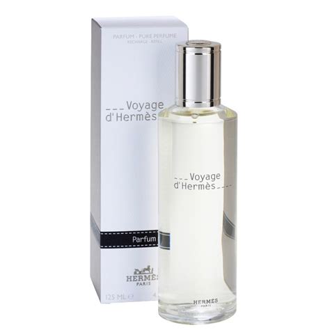 hermes parfums voyage d hermes 125ml|hermes voyage refill.